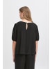 ICHI Kurzarm-Bluse IHMARRAKECH Regular fit in Black