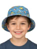 SpongeBob Spongebob Schwammkopf Fischerhut Bucket Hat Sonnenhut Anglerhut in blau