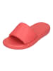 fitflop Pantoletten iQUSHION D-LUXE PADDED LEATHER SLIDES in rosa