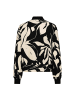Eight2Nine Jacke in leaves: black-nude beige