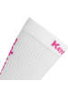 Kempa Socken LOGO CLASSIC in weiß/pink