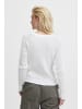 Pulz Strickpullover PZSARA Loose fit in Blanc de Blanc
