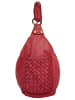 Samantha Look Handtasche echt Leder in rot