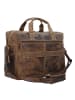 Greenburry Vintage Aktentasche Leder 43 cm Laptopfach brown