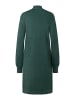 More & More ausgestelltes Strickkleid mit Turtleneck in dark bottle green