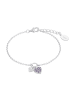 s.Oliver Armband Silber 925, gelbvergoldet in Lila