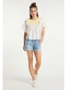 myMo Damen Bluse in Wollweiss