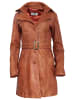 Ricano Damen Leder Mantel Kate in Cognac