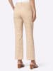 Heine Druckhose in camel-ecru-bedruckt