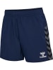 Hummel Hummel Shorts Hmlauthentic Multisport Damen Atmungsaktiv Feuchtigkeitsabsorbierenden in MARINE