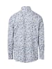 Finshley & Harding Hemd in weiß hellblau