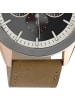 Oozoo Analog-Armbanduhr Oozoo Timepieces braun groß (ca. 45mm)
