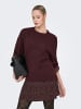 ONLY Strickpullover in Bitter Chocolate
