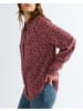Wrangler Langarmbluse Drama Collar in Pink Rose