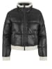 Urban Classics Outdoor Jackets in black/whitesand