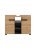 CALICOSY Waschtischmöbel ENO in Helles Holz - (W) 80  x (H) 55  x (L) 34  cm