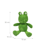 relaxdays Türstopper „Frosch“ in Grün – (B)10 x (H)30 x (T)10 cm