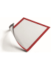 Durable Magnetrahmen Duraframe Magnetic A4 Packung mit 5 Stück rot