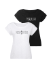 Vivance T-Shirt in weiß, schwarz