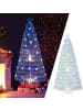 COSTWAY Weihnachtsbaum Künstlich mit Beleuchtung in Weiß