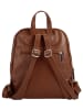 Samantha Look City-Rucksack echt Leder in cognac