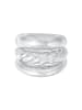 Elli Ring 925 Sterling Silber Ring Set in Silber