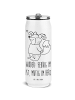 Mr. & Mrs. Panda Thermoflasche Widder Astologie mit Spruch in Weiß