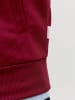Jack & Jones Sweatshirt mit Reißverschluss in Cabernet
