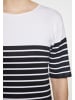 usha BLUE LABEL Women T-Shirt in Schwarz Weiss