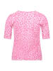 Betty Barclay Basic Shirt mit Rippenstruktur in Rosé/Pink