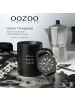 Oozoo Analog-Armbanduhr Oozoo Timepieces schwarz extra groß (ca. 46mm)