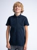 Petrol Industries Poloshirt mit All-over Muster Solstice in Blau