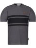 naketano T-Shirt "Haschisch in der Blutbahn" in Grau