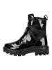 ara Stiefelette Schwarz Lack