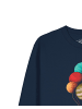 wat? Apparel Sweatshirt Balloon Spaceman in Dunkelblau