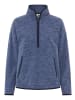 OCEAN SPORTSWEAR Fleecepullover in blau melange