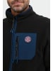 FQ1924 Fleecejacke FQLuis 21900466-ME  Klassische Fleecejacke mit Brusttasche in Schwarz