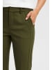Fransa Stoffhose FRVITA TESSA PA 2 ANK 20611257  Ankle Hose mit geschlitztem Saum in Grün