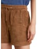 Marc O'Polo DENIM Frottee-Shorts relaxed in Melted Chocolate