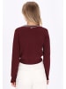 DreiMaster Women Cardigan in wine red