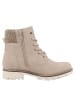 Tom Tailor Schnürstiefel  in Beige
