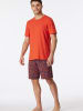 Schiesser Pyjama Casual Essentials in Orange