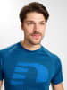 Newline T-Shirt Raglanärmel Nwlorlando Herren in MAJOLICA BLUE MELANGE