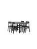 ebuy24 Schwarz 100 x 220 cm