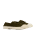 Bensimon Tennis mit Schnürsenkeln Grün