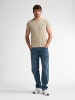 Petrol Industries Logo T-Shirt Mineral in Braun