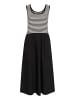 CULTURE Kleid CUflorence Fitted in Black / White Stripes