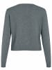 Vila Kurzer Feinstrick Cardigan Weiche Strickjacke VIRIL in Tannen-Grün