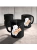 Mr. & Mrs. Panda Tasse Tenorhorn Witz mit Spruch in Schwarz
