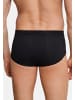 Schiesser Slip / Unterhose Cotton Essentials Authentic in Schwarz